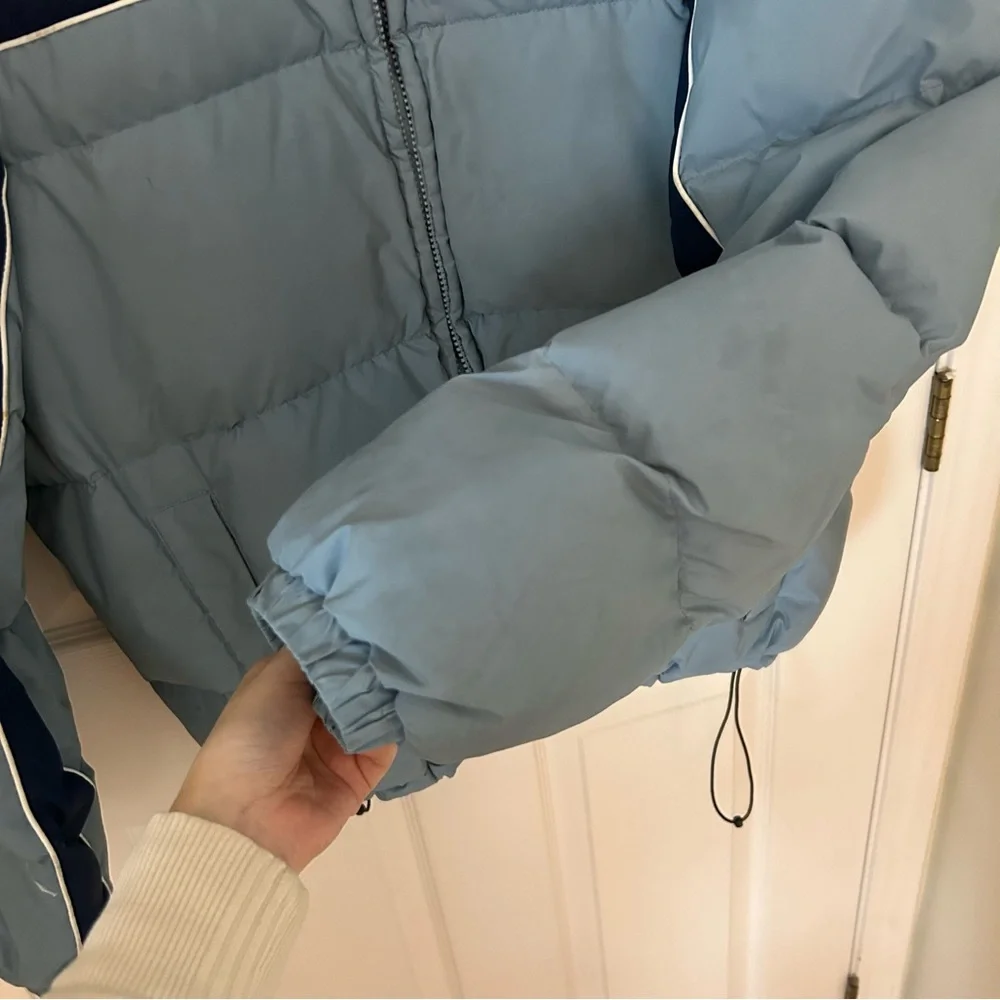Supreme Stripe Panel Down Jacket FW18 - Picture 7 of 10